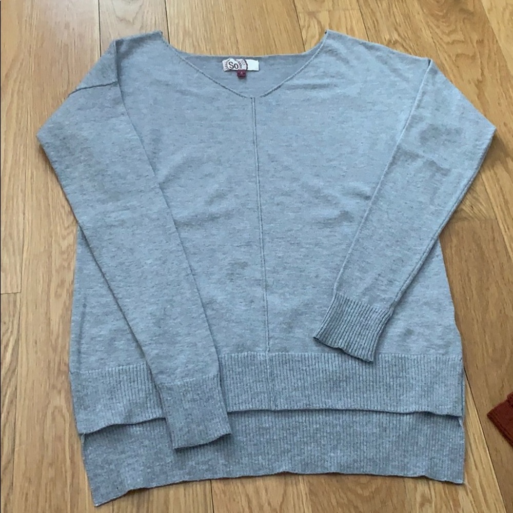 Cute gray sweater
